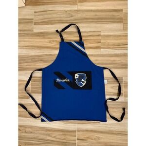 Williams Sonoma Harry Potter Ravenclaw Apron Blue Cotton House Crest Pocket